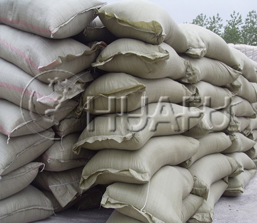 Perlite finished bag filling